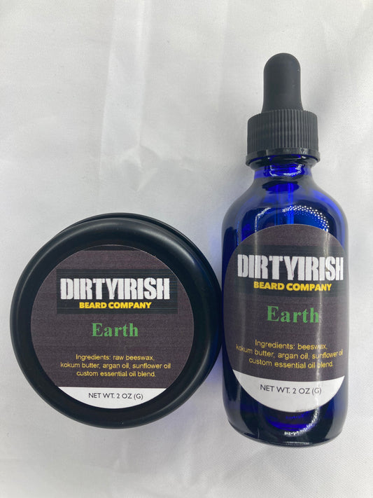 Earth Beard Oil & Balm Set